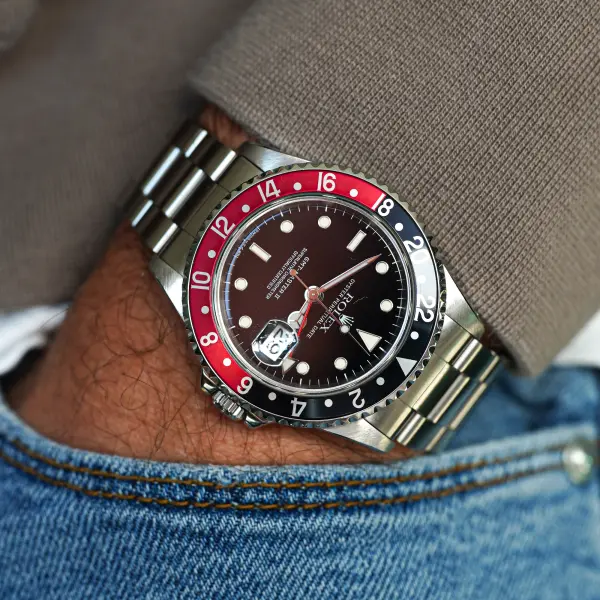 Rolex GMT-Master II Coke 16710 1997 (Full Set)