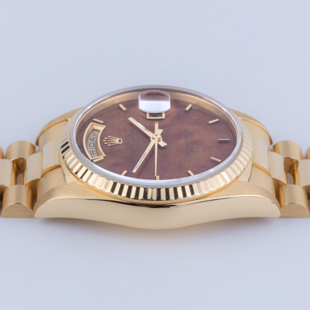 Rolex Day-Date Wood Dial 18238 1989 (vollständiger Satz) 13 Rolex Day-Date 18238