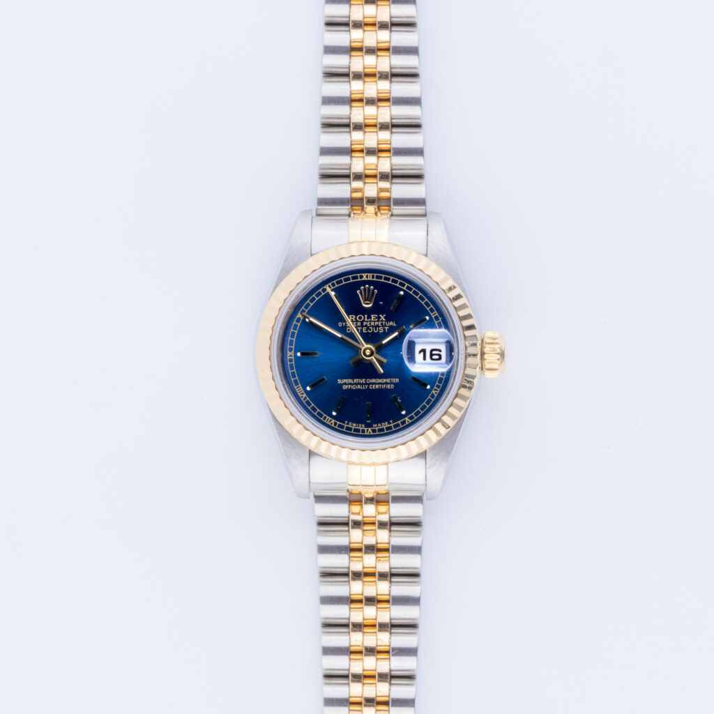 Rolex Lady-Datejust Blue 69173 1995 (Vollständiger Satz) 10 Rolex Lady-Datejust 69173