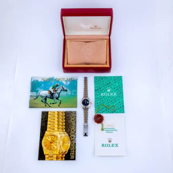 Rolex Lady-Datejust Blue 69173 1995 (Vollständiger Satz) – Bild 8