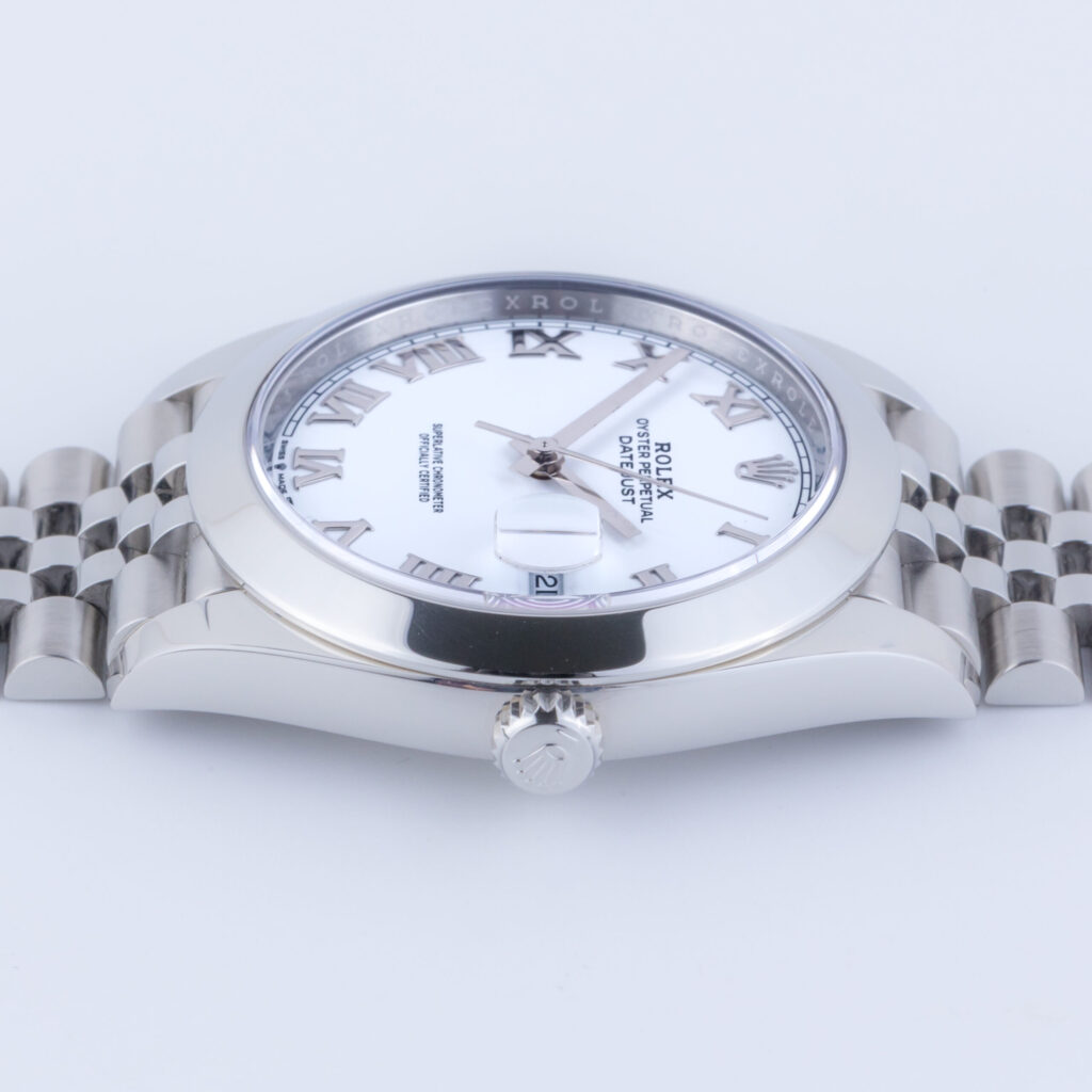 Rolex Datejust 41 White Roman 126300 2022 (Full Set) 14 Rolex Datejust 126300