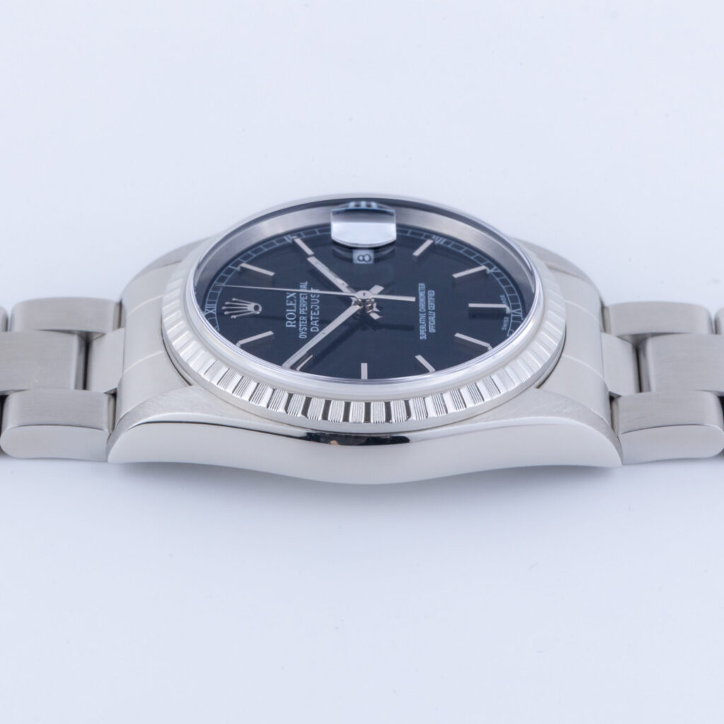 Rolex Oyster Perpetual Datejust Black 16220 1999 (Full Set) 13 Rolex Datejust 16220