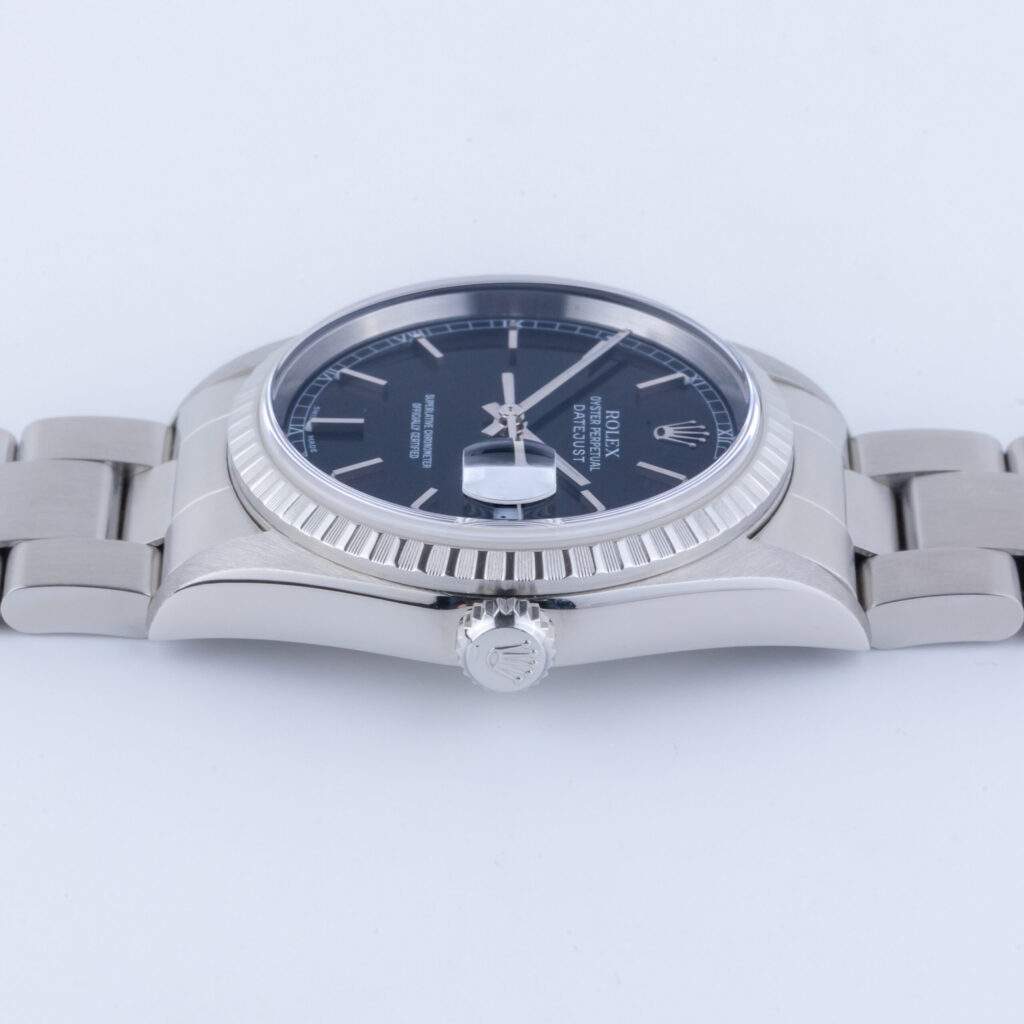 Rolex Oyster Perpetual Datejust Black 16220 1999 (Full Set) 14 Rolex Datejust 16220