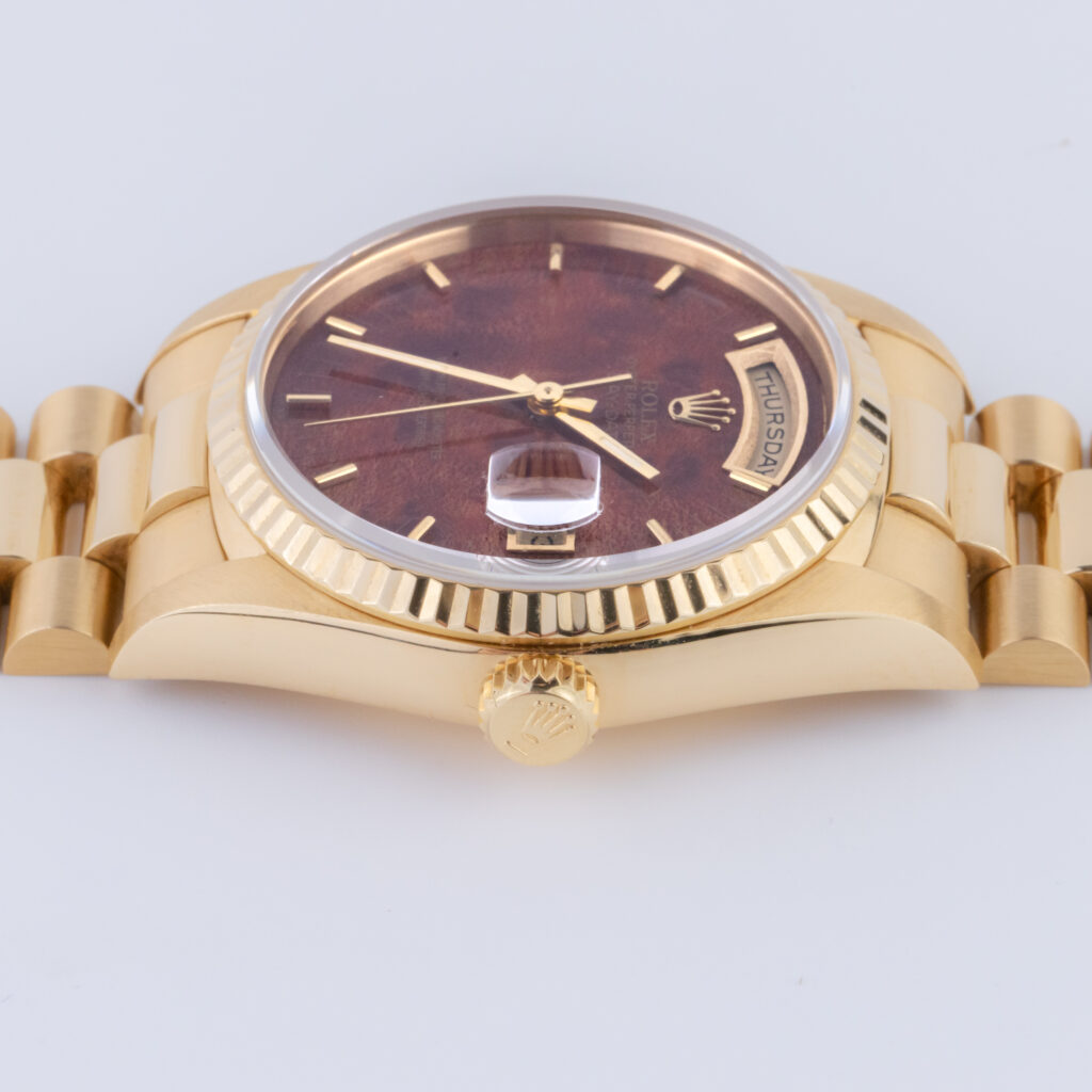 Rolex Day-Date 18238 Wooden Dial