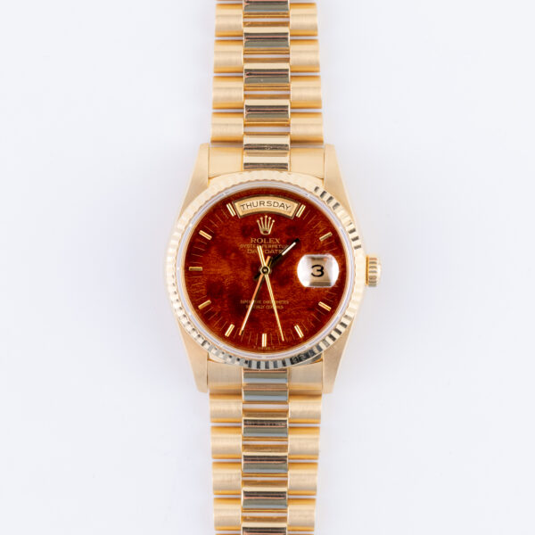 Rolex Day-Date 18238 Wooden Dial