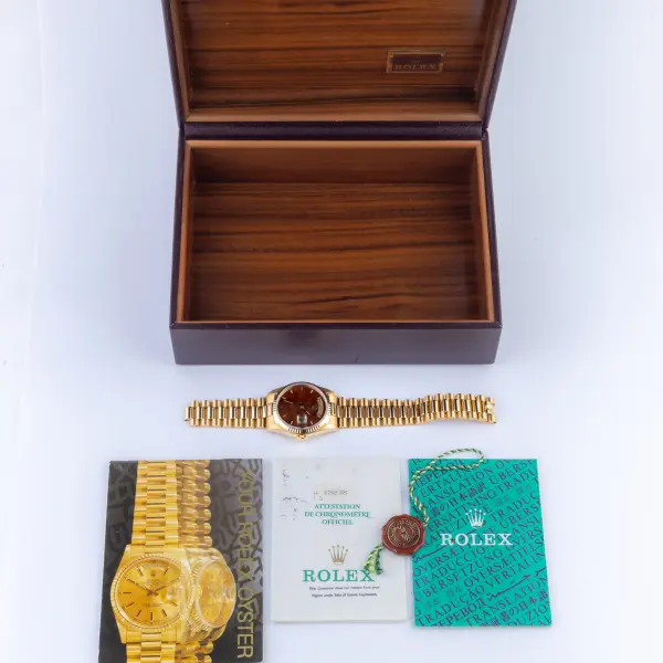 Rolex Day-Date 18238 Wooden Dial