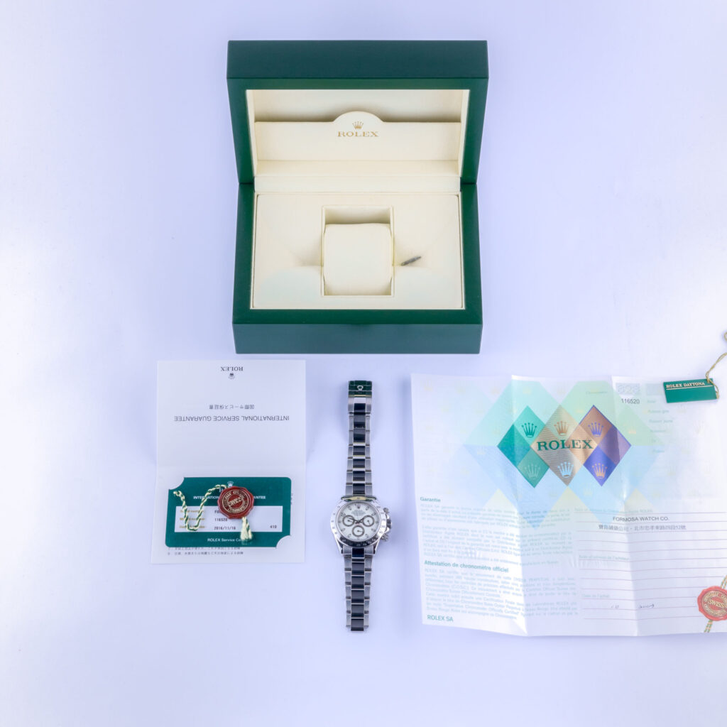 Rolex Daytona Cream Dial 116520 2003 (Full Set) 15 rolex-daytona-116520-panna-dial