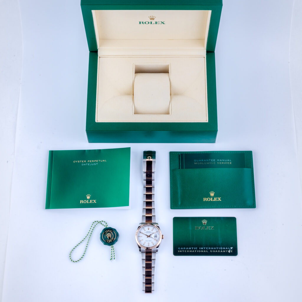 Rolex Oyster Perpetual Datejust White 126231 2023 (Vollständiger Satz) 15 Rolex Datejust 126231