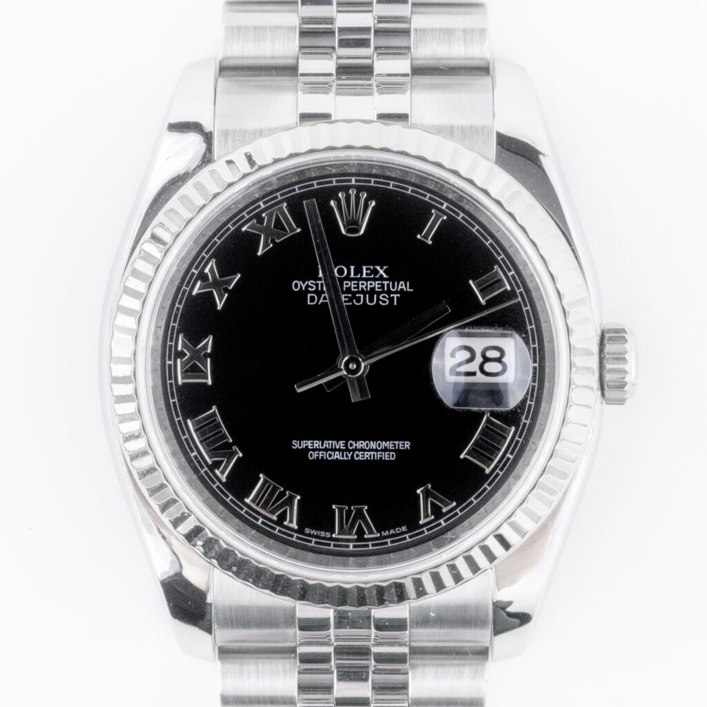 Rolex Oyster Perpetual Datejust Black Roman 116234 2008/2009 (Vollständiger Satz) 10 rolex-oyster-perpetual-datejust-black-roman-116234-2008-2009-full-set