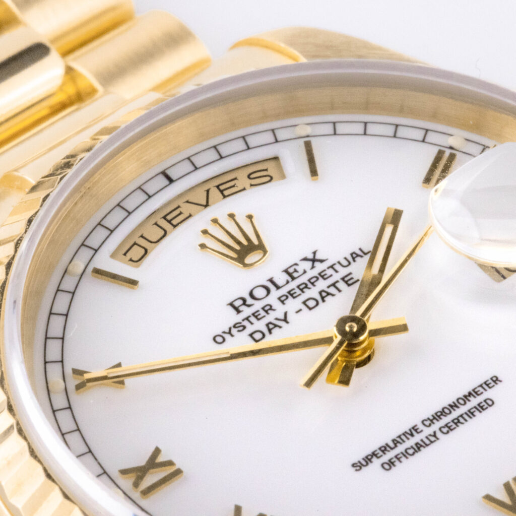 Rolex Day-Date White Roman 18238 1989 (Vollständiger Satz) 9 rolex-day-date-white-roman-18238-1989-full-set