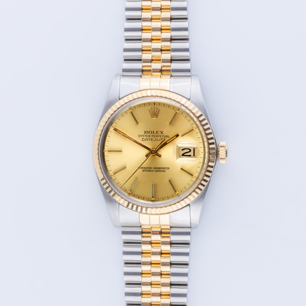 Rolex Oyster Perpetual Datejust Champagne 16013 1984 9 Rolex Datejust 16013