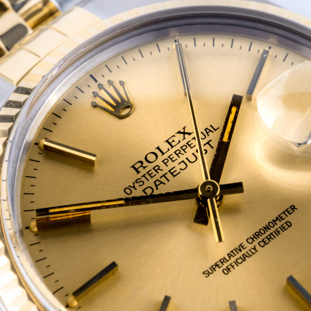 Rolex Oyster Perpetual Datejust Champagne 16013 1984 8 Rolex Datejust 16013