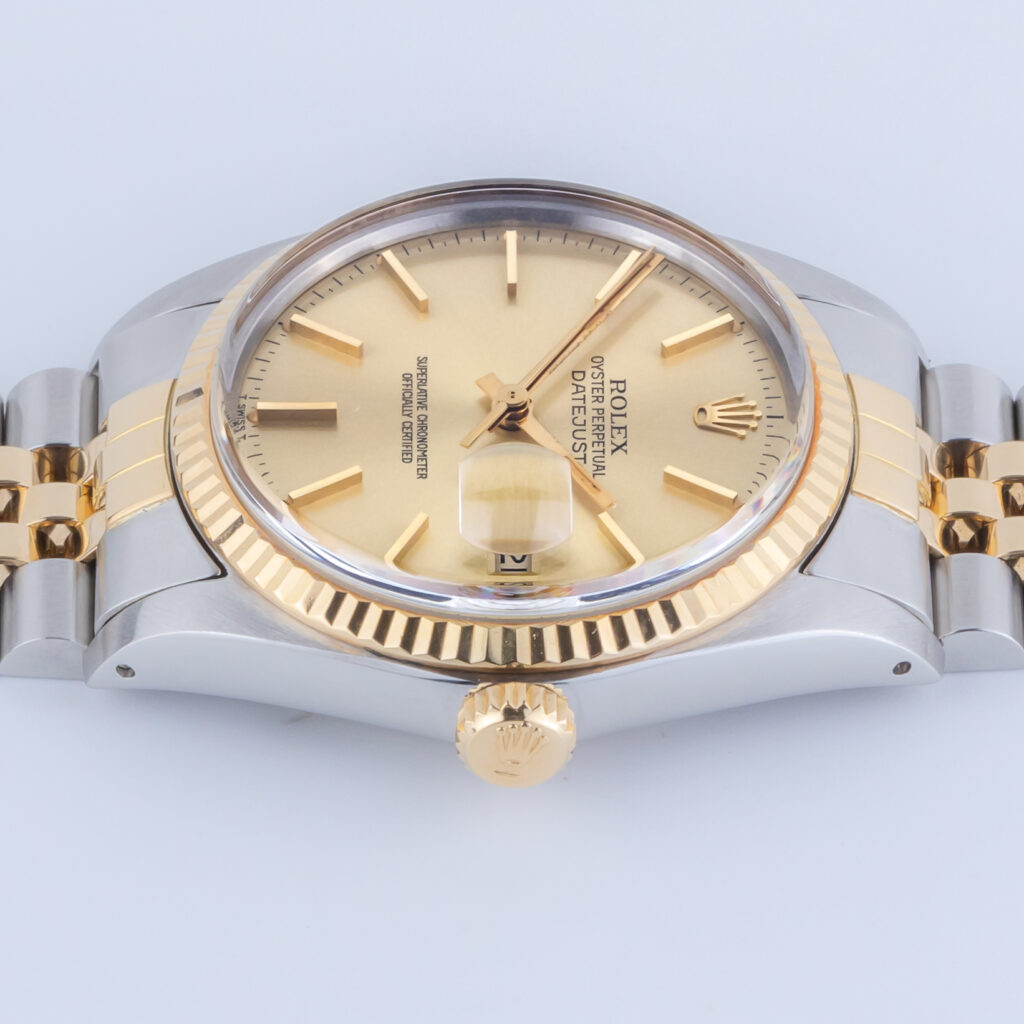 Rolex Oyster Perpetual Datejust Champagne 16013 1984 12 Rolex Datejust 16013
