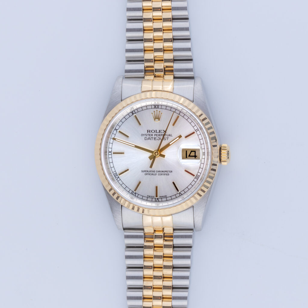 Rolex Oyster Perpetual Datejust Silver 16233 2000 (Full Set) 10 Rolex Datejust 16233