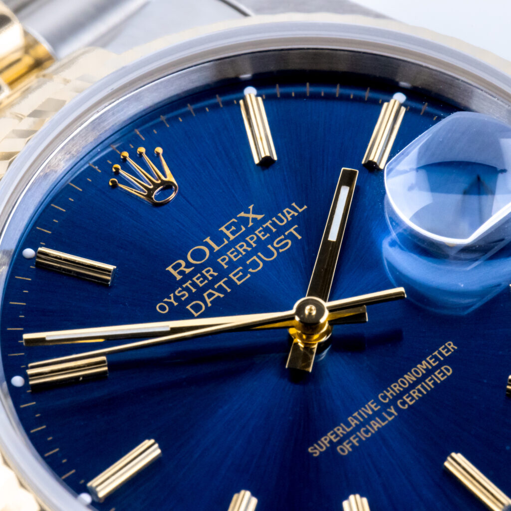 Rolex Oyster Perpetual Datejust Blue 16233 1993 (Volledige Set) 9 Rolex Datejust 16233