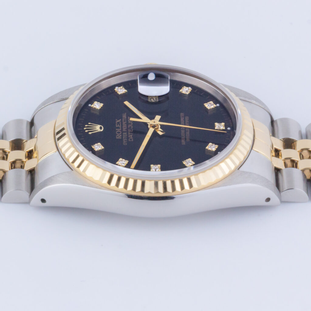Rolex Oyster Perpetual Datejust Black Diamond 16233 1993 (Full Set) 11 Rolex Datejust 16233