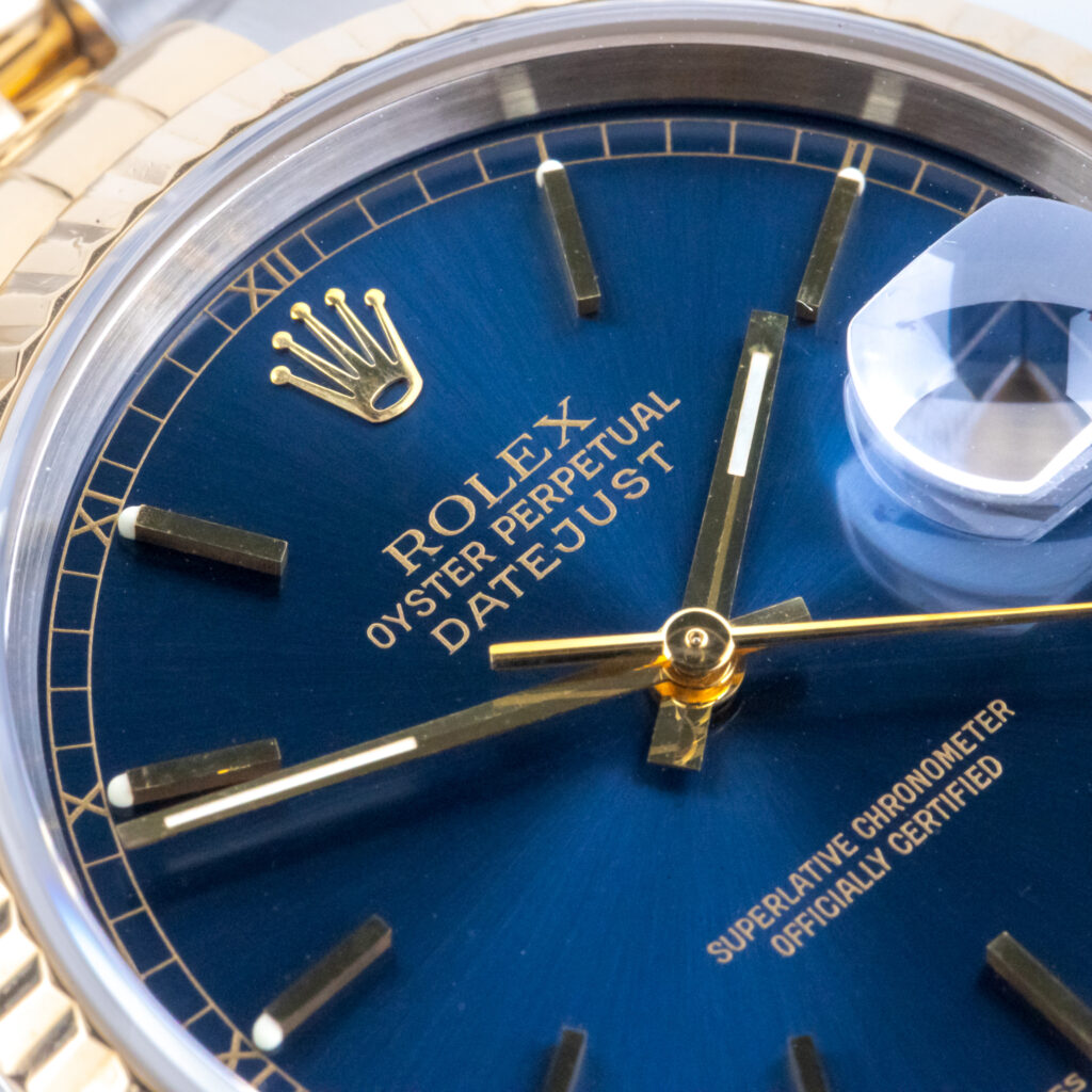 Rolex Oyster Perpetual Datejust Blue 16233 1999 (Volledige Set) 9 Rolex Datejust 16233