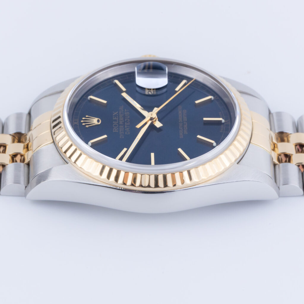 Rolex Oyster Perpetual Datejust Blue 16233 1999 (Volledige Set) 13 Rolex Datejust 16233