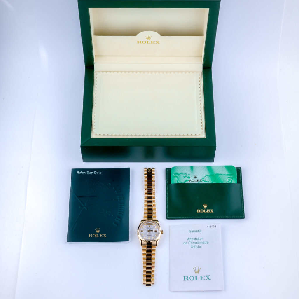 Rolex Day-Date Meteorite 118238 2004 (Full Set) 15 Rolex Day-Date 118238 Meteorite