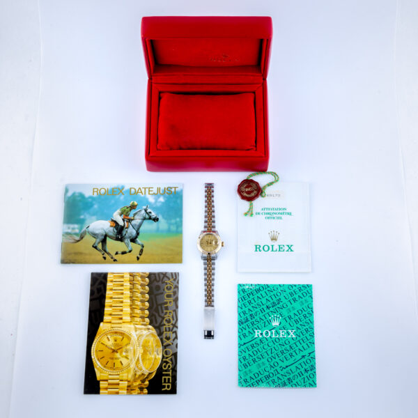 Rolex Lady-Datejust Champagne 69173 1996 (Full Set) - Image 8