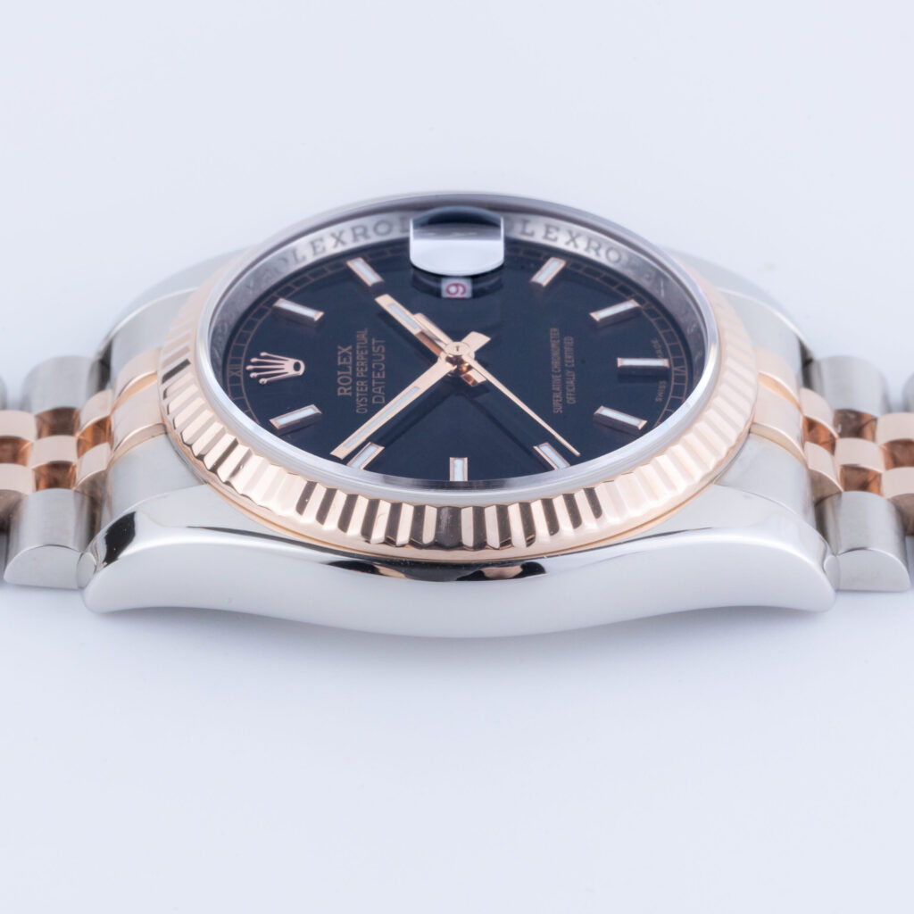 Rolex Datejust Black 116231 2007 (Full Set) 12 Rolex Datejust 116231