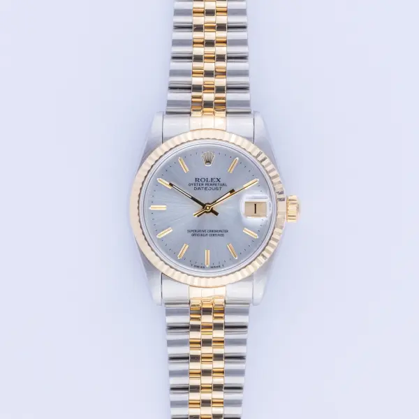 Rolex Datejust Mid-Size Silver 68273 1995 (Full Set) - Image 3