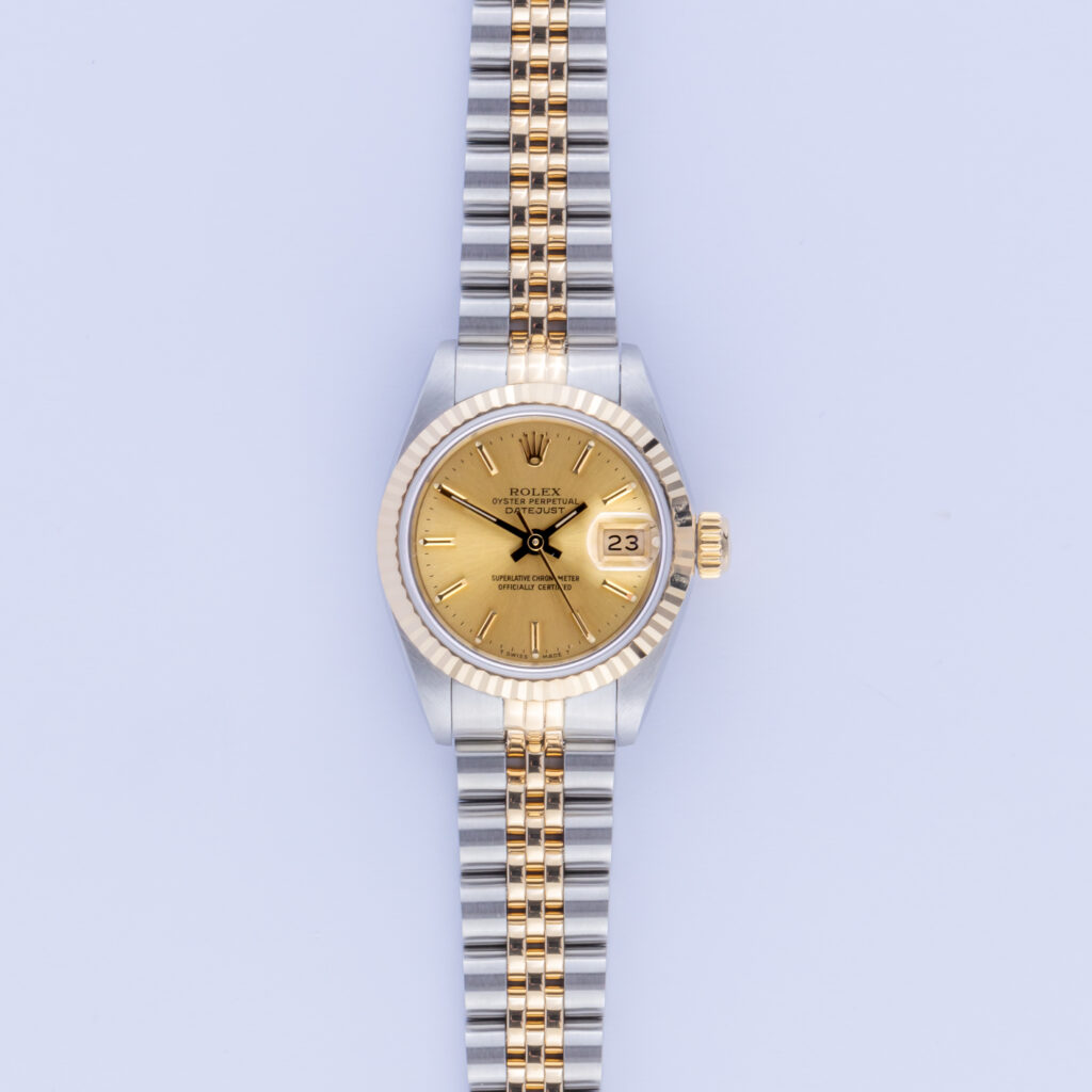 Rolex Lady-Datejust Champagne 69173 1990 (Vollständiger Satz) 10 Rolex Lady-Datejust 69173