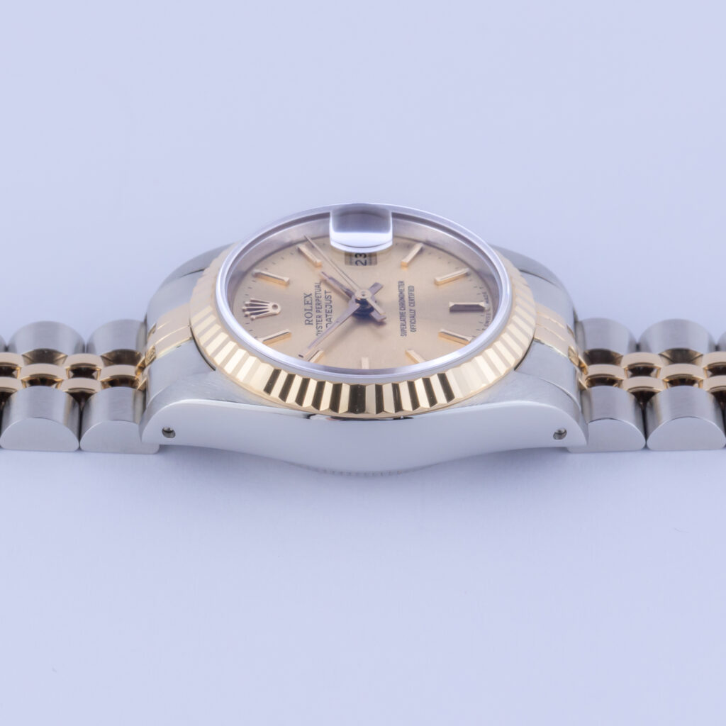 Rolex Lady-Datejust Champagne 69173 1990 (Vollständiger Satz) 12 Rolex Lady-Datejust 69173