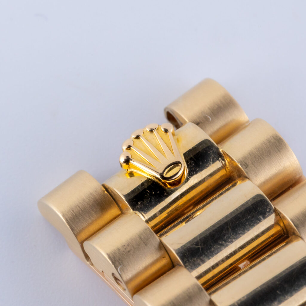 Rolex Oyster Perpetual Day-Date Champagne Diamond 18238 1989 (Vollständiger Satz) 14 Rolex Day-Date 18238