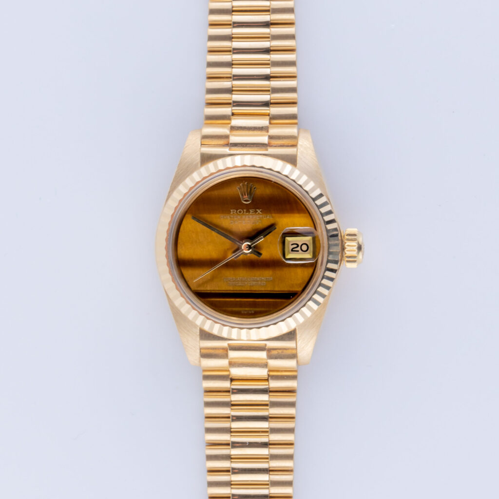 Rolex Lady-Datejust Tiger Eye 6917/8 1983 (Full Set) 10 Rolex Lady-Datejust 6917 Tiger Eye