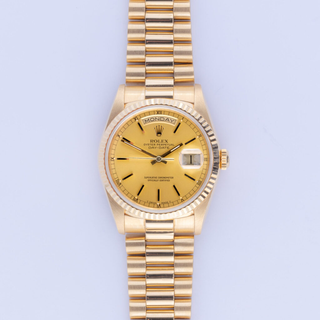 Rolex Day-Date Champagner 18238 1988 9 Rolex Day-Date 18238