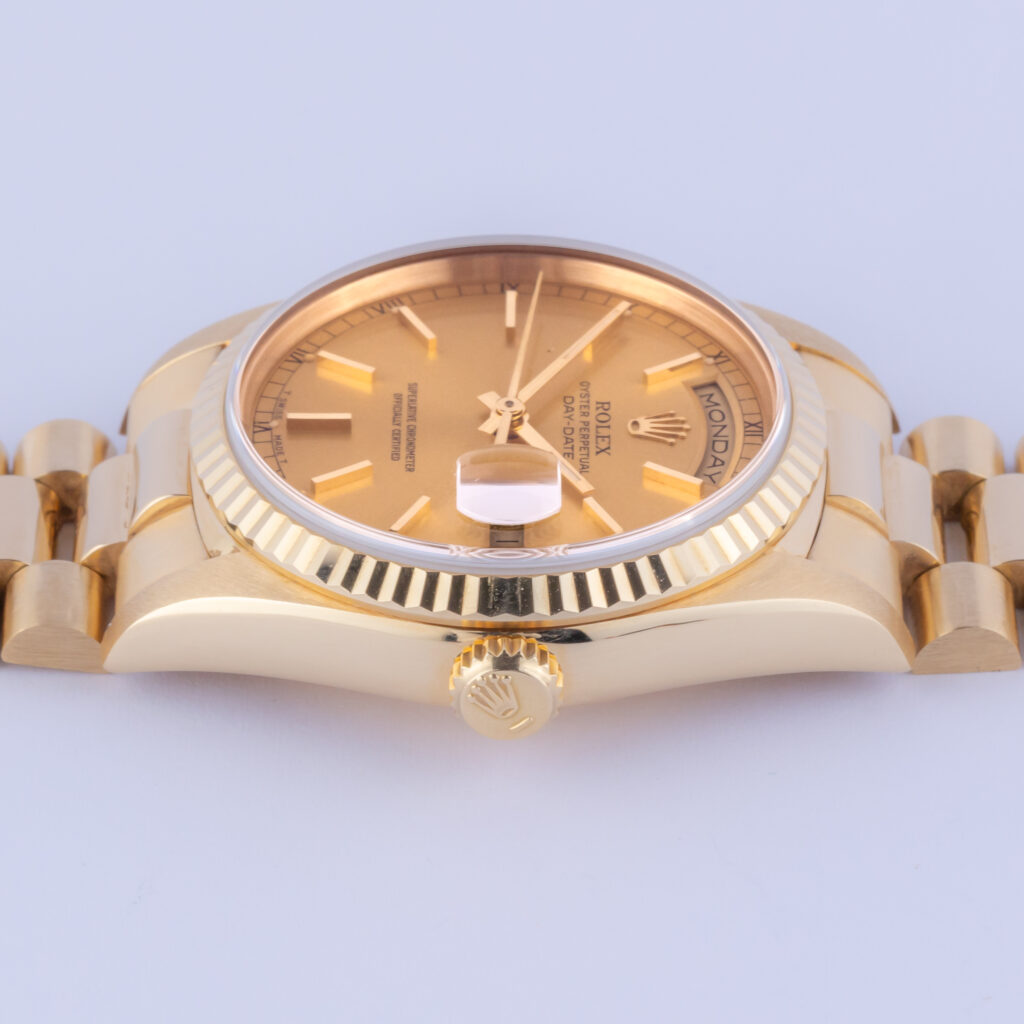 Rolex Day-Date Champagner 18238 1988 12 Rolex Day-Date 18238