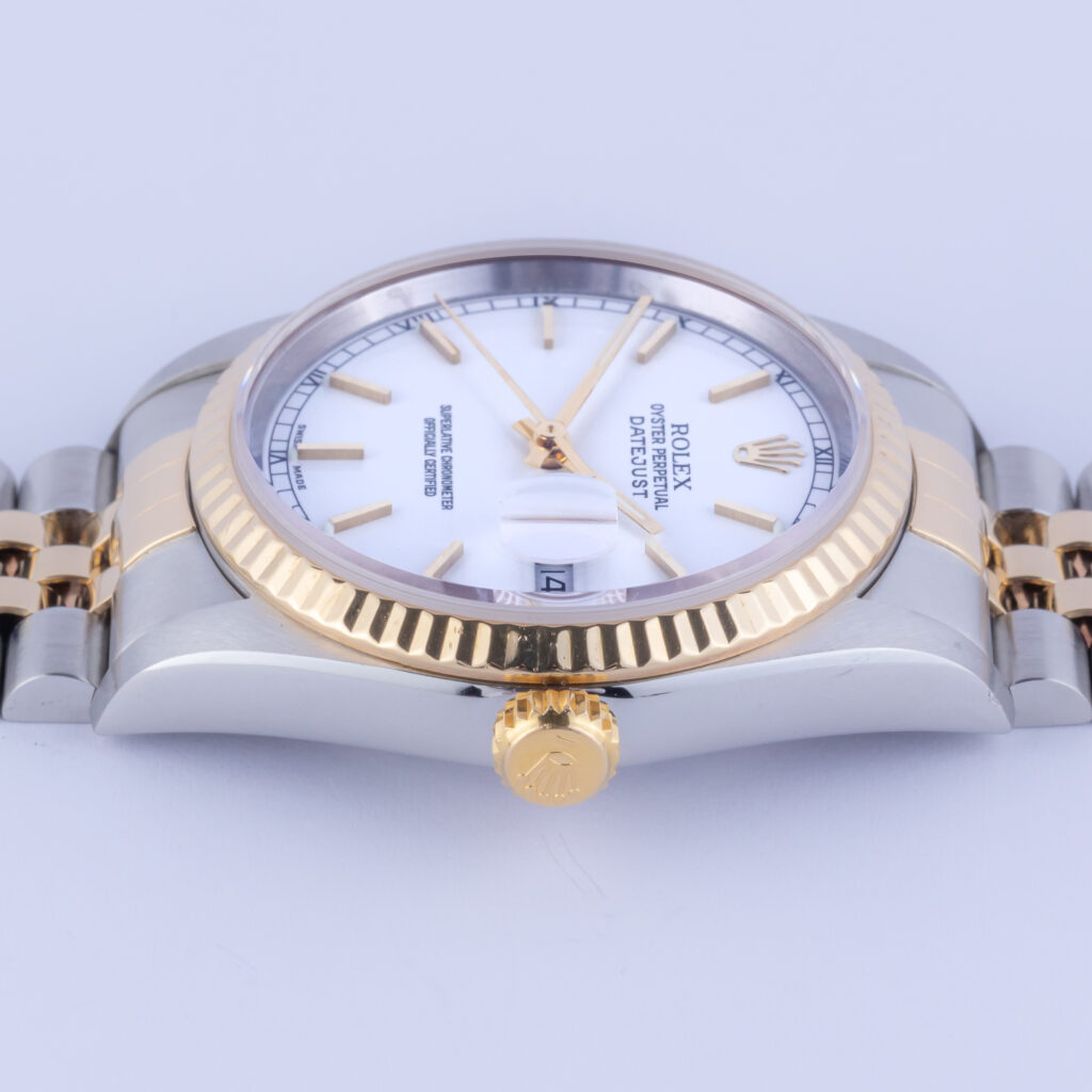 Rolex Oyster Perpetual Datejust White 16233 2001 12 Rolex Datejust 16233