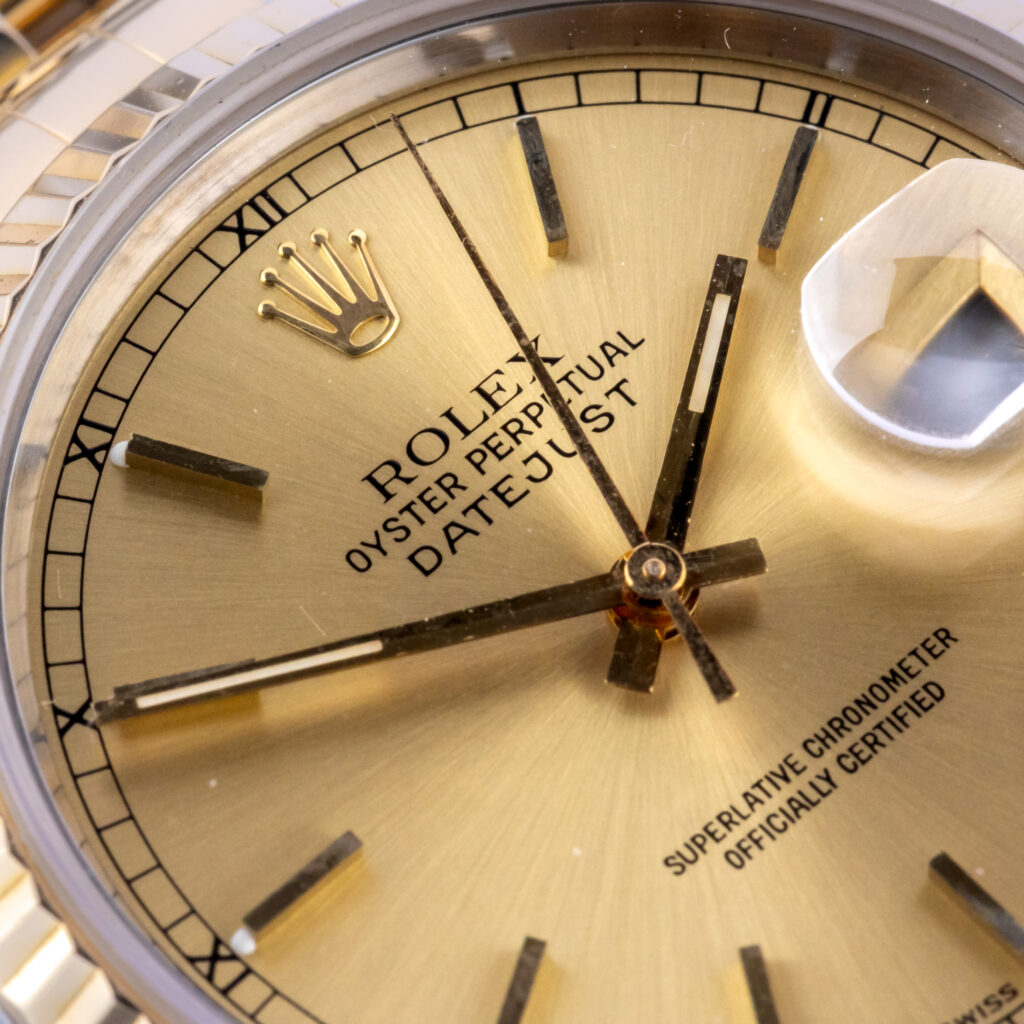 Rolex Oyster Perpetual Datejust Champagne 16233 1993 (Vollständiger Satz) 9 Rolex Datejust 16233