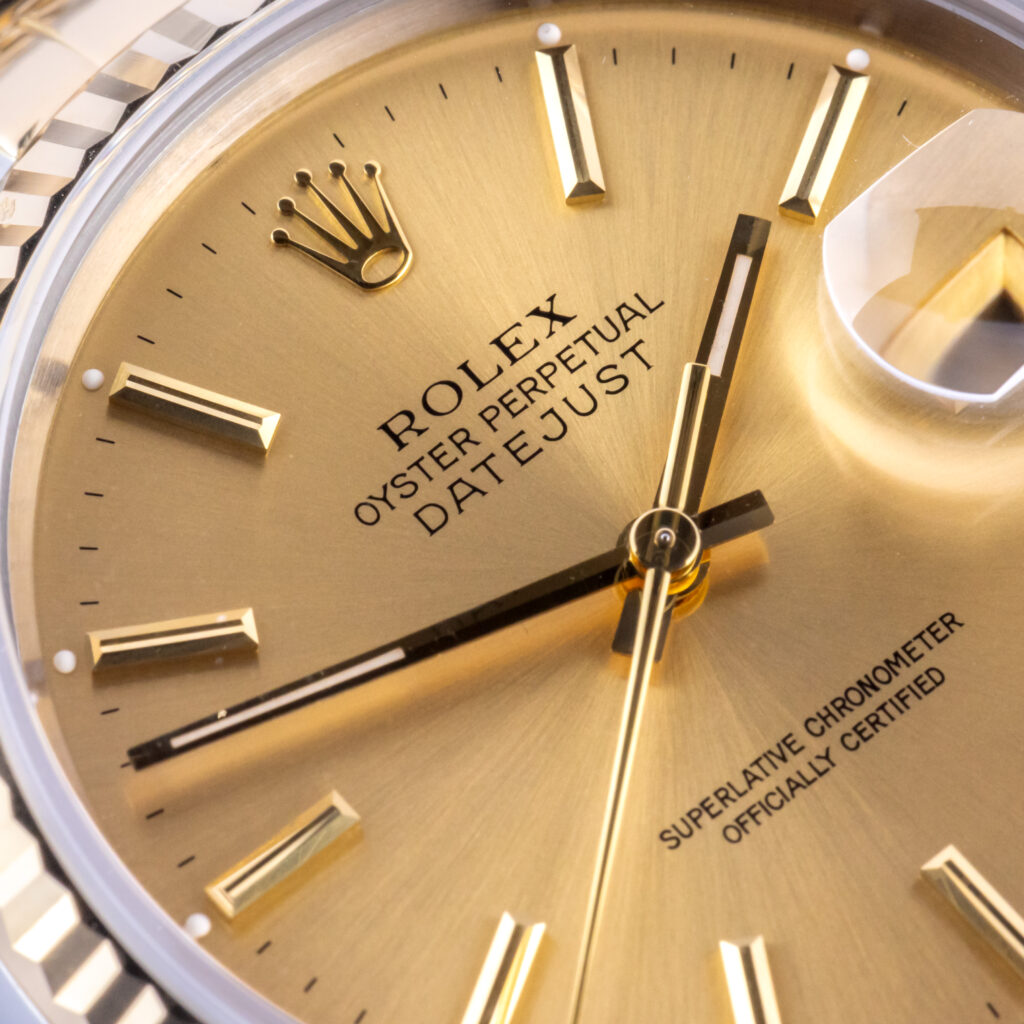 Rolex Oyster Perpetual Datejust Champagne 16233 1991 (Full Set) 8 Rolex Datejust 16233
