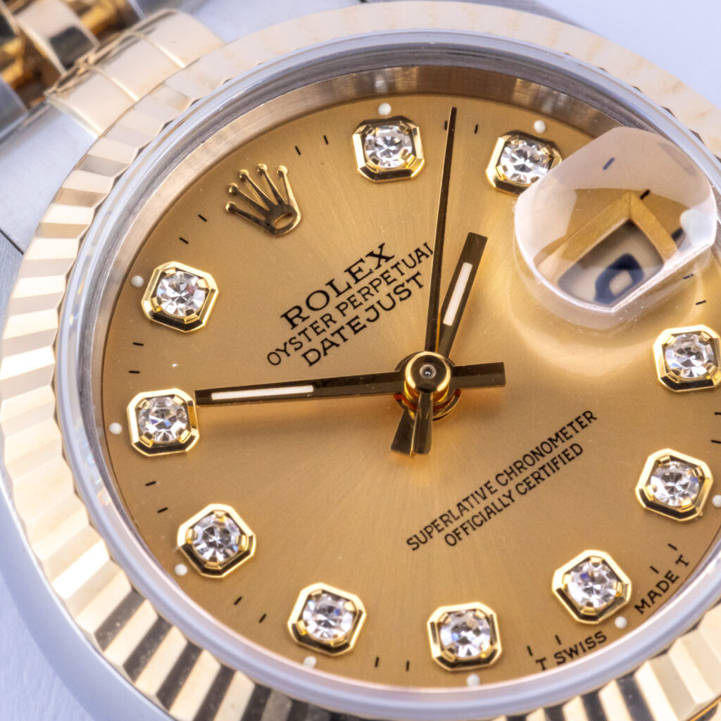 Rolex Lady-Datejust Champagne Diamond 69173 1993 (Full Set) 9 Rolex Lady-Datejust 69173
