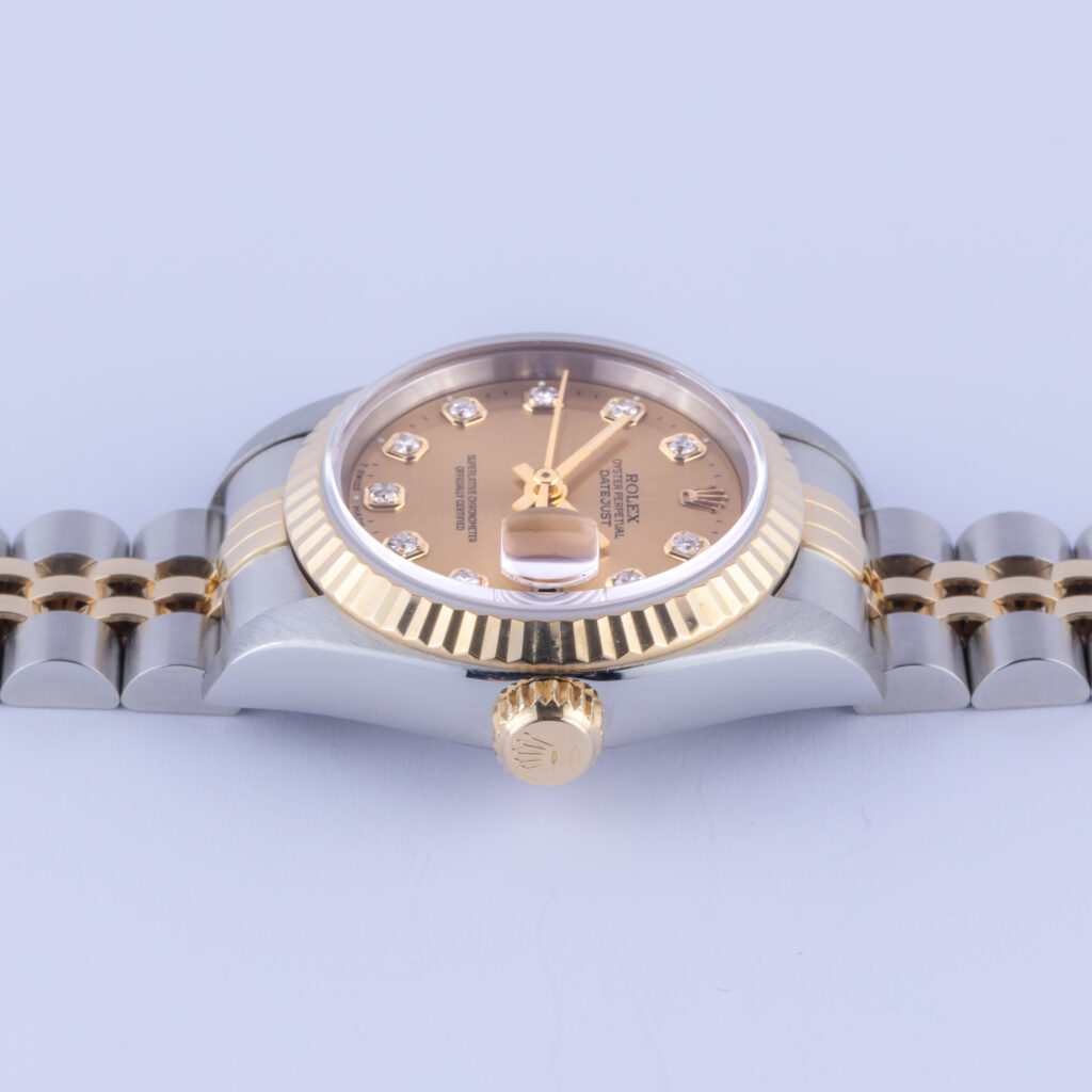 Rolex Lady-Datejust Champagne Diamond 69173 1993 (Full Set) 13 Rolex Lady-Datejust 69173