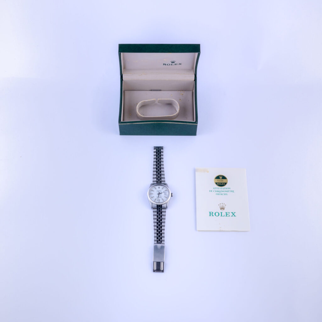 Rolex Oyster Perpetual Datejust White 16030 1987 (Volledige Set) 15 rolex-datejust-16030