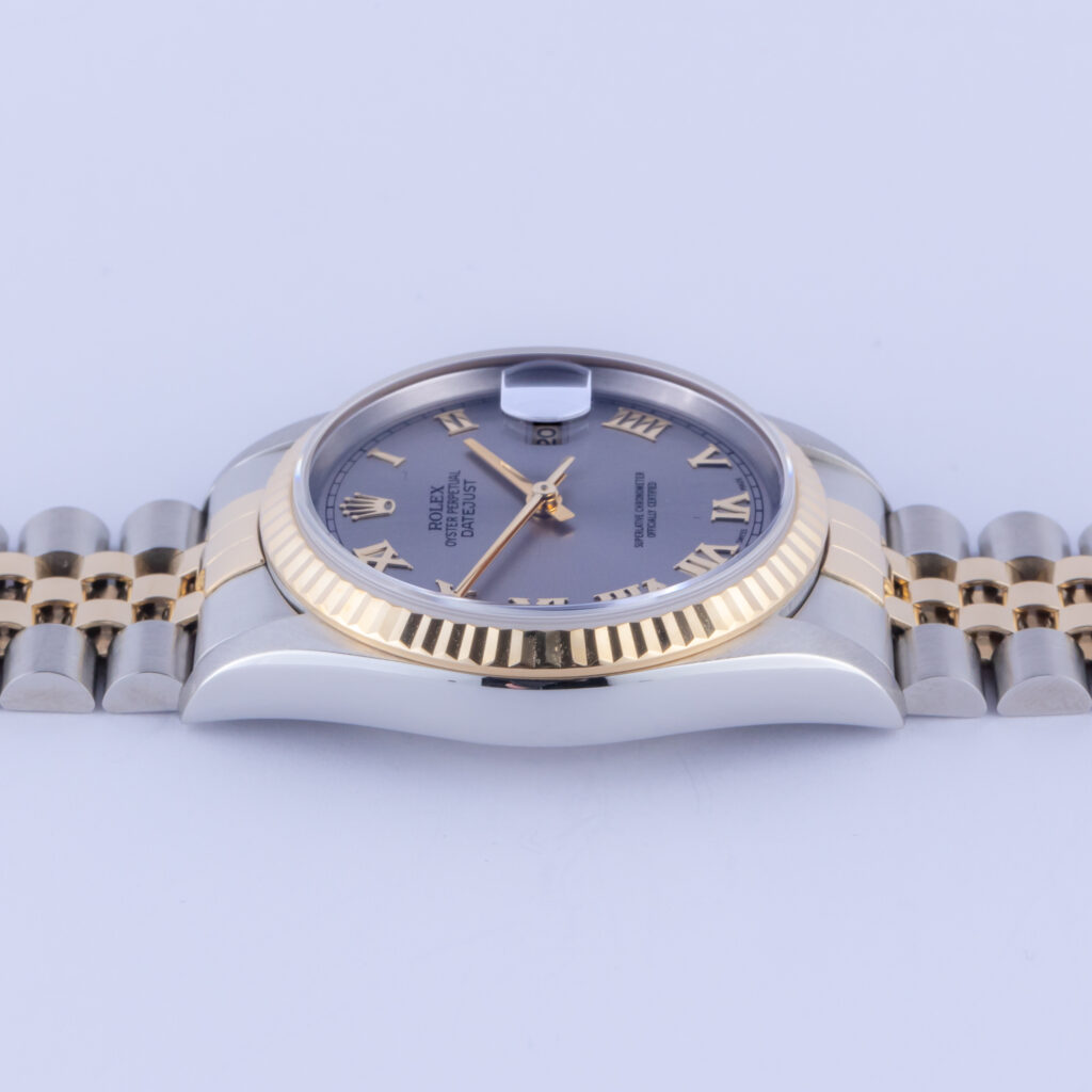 Rolex Oyster Perpetual Datejust Grey Roman 16233 1994 (Vollständiger Satz) 12 rolex-datejust-16233-37