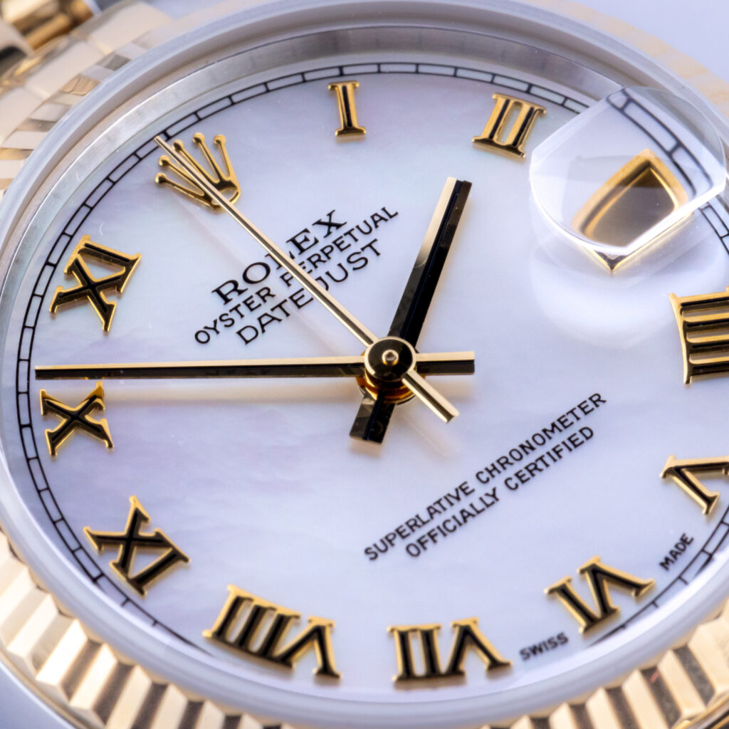 Rolex Oyster Perpetual Datejust Mid-Size MOP Roman 68273 1995 (Vollständiger Satz) 9 rolex-datejust-mid-size-68273-4