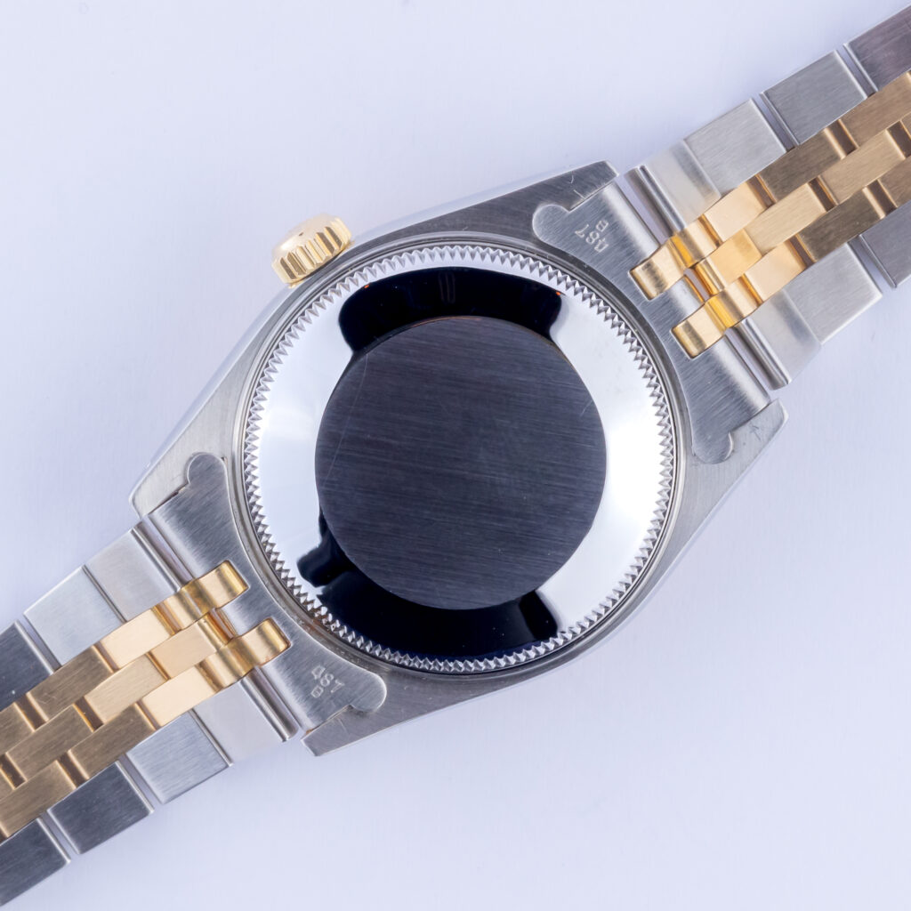 Rolex Oyster Perpetual Datejust Mid-Size Champagne Diamond 68273 1990 (Volledige set) 14 rolex-datejust-mid-size-68273-5