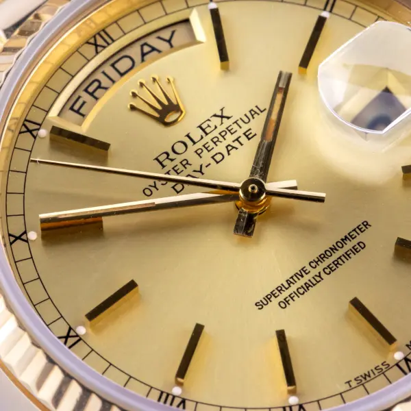 Rolex Day-Date Champagne 18038 1979 – Bild 2