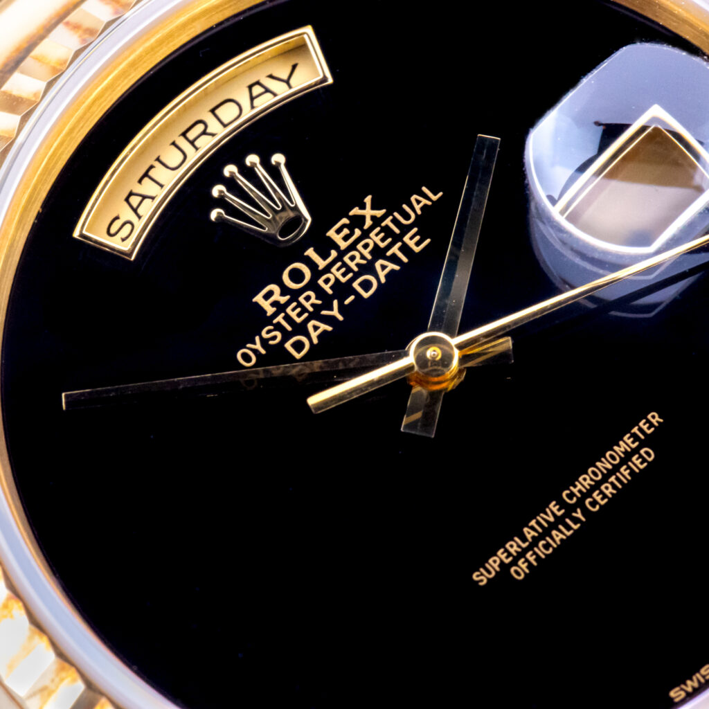 NOS Rolex Day-Date Onyx 18238 1990 (Volledige Set) 9 Rolex Day-Date 18283 Onyx