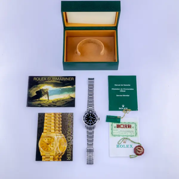 Rolex Sea-Dweller Black 16600 2000 (Full Set) - Image 8