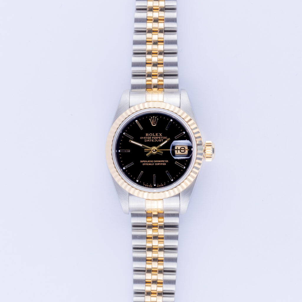 Rolex Lady-Datejust Black 69173 1990 (Vollständiger Satz) 10 rolex-lady-datejust-69173-27