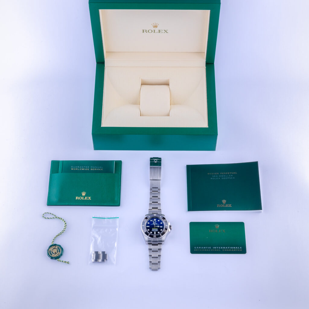 Rolex Sea-Dweller Blue 126660 2021 (Volledige Set) 15 Rolex Sea-Dweller James Cameron 126660