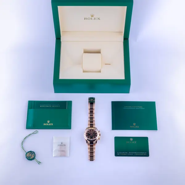 Rolex Daytona Chocolate 116505 2022 (Full Set) - Image 8