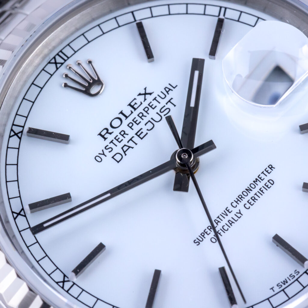 Rolex Oyster Perpetual Datejust White 16234 1990 (Volledige Set) 9 rolex-datejust-16234-48