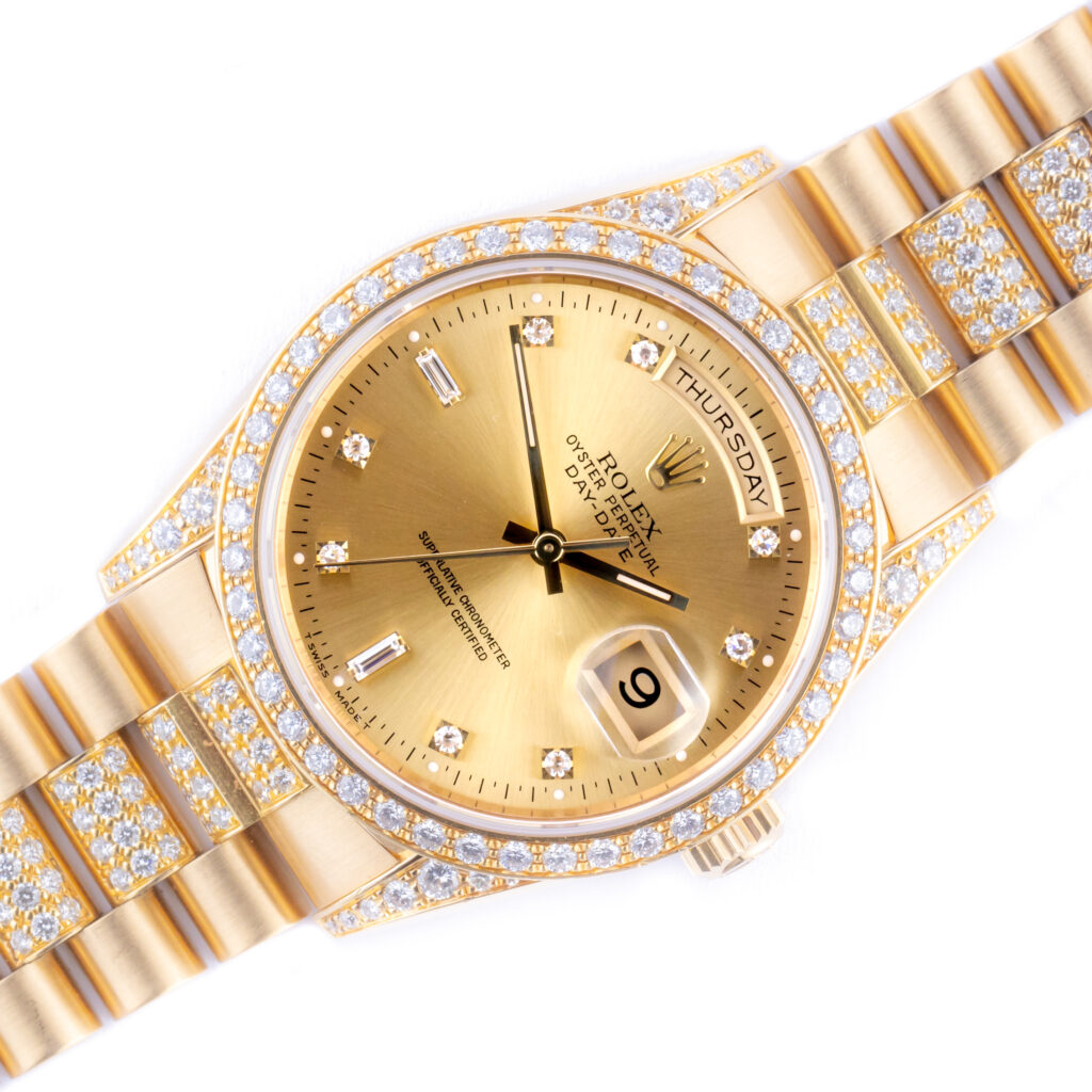 友達との時間 Rolex Oyster Perpetual Day Date 18388 Full Set | Explore now