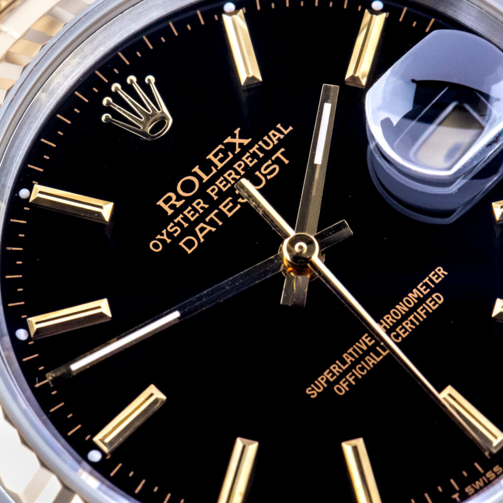 Rolex Oyster Perpetual Datejust Black 16233 1990 (Vollständiger Satz) 9 rolex-datejust-16233-56